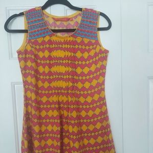 Multicolor  Printed Dress by Haute Curry